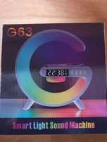 Lampka led głośnik smart light sound machine G63 indukcja