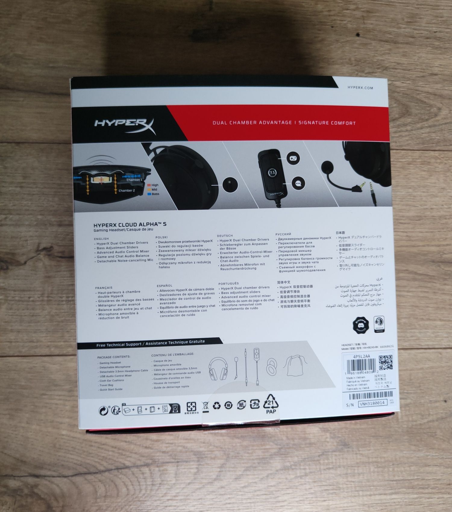 Słuchawki Gamingowe HyperX Cloud Alpha S Blackout