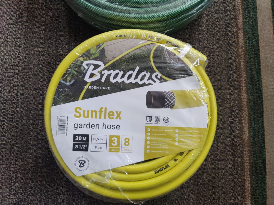 Шланг для полива Bradas SUNFLEX 1/2 дюйм 30м
Шланг для полива Bradas S