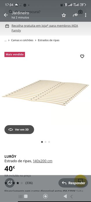 Estrutura + estrado como novo