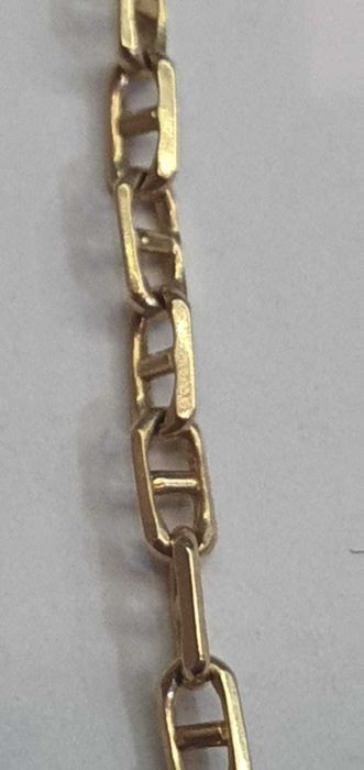Łańcuszek złoty 18 k /750/ 13,29 g.68 cm - Madej Gorlice Mickiewicza -