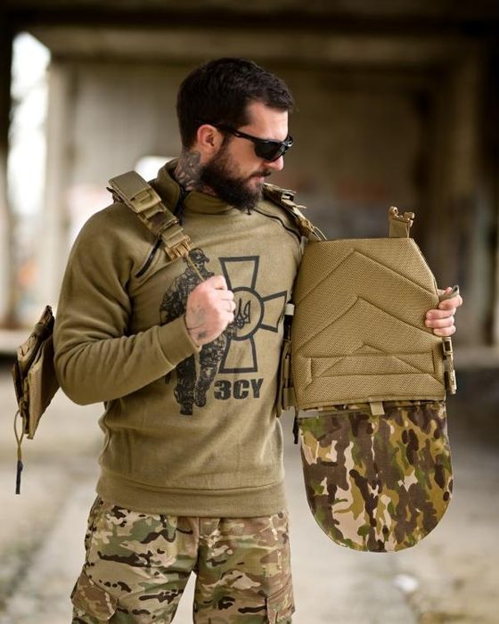 Плитоноска Single Sword мультикам 4 точки скидання