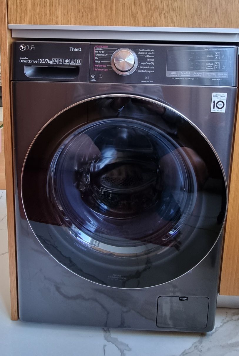 Máquina lavar e secar LG