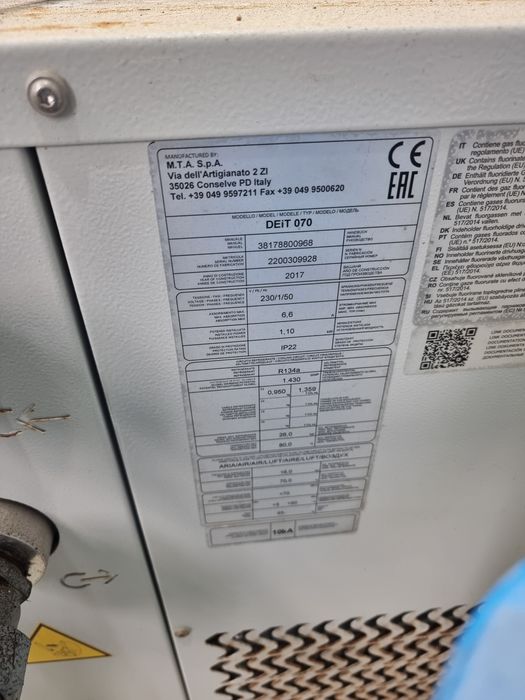 Vendo secador de ar comprimido