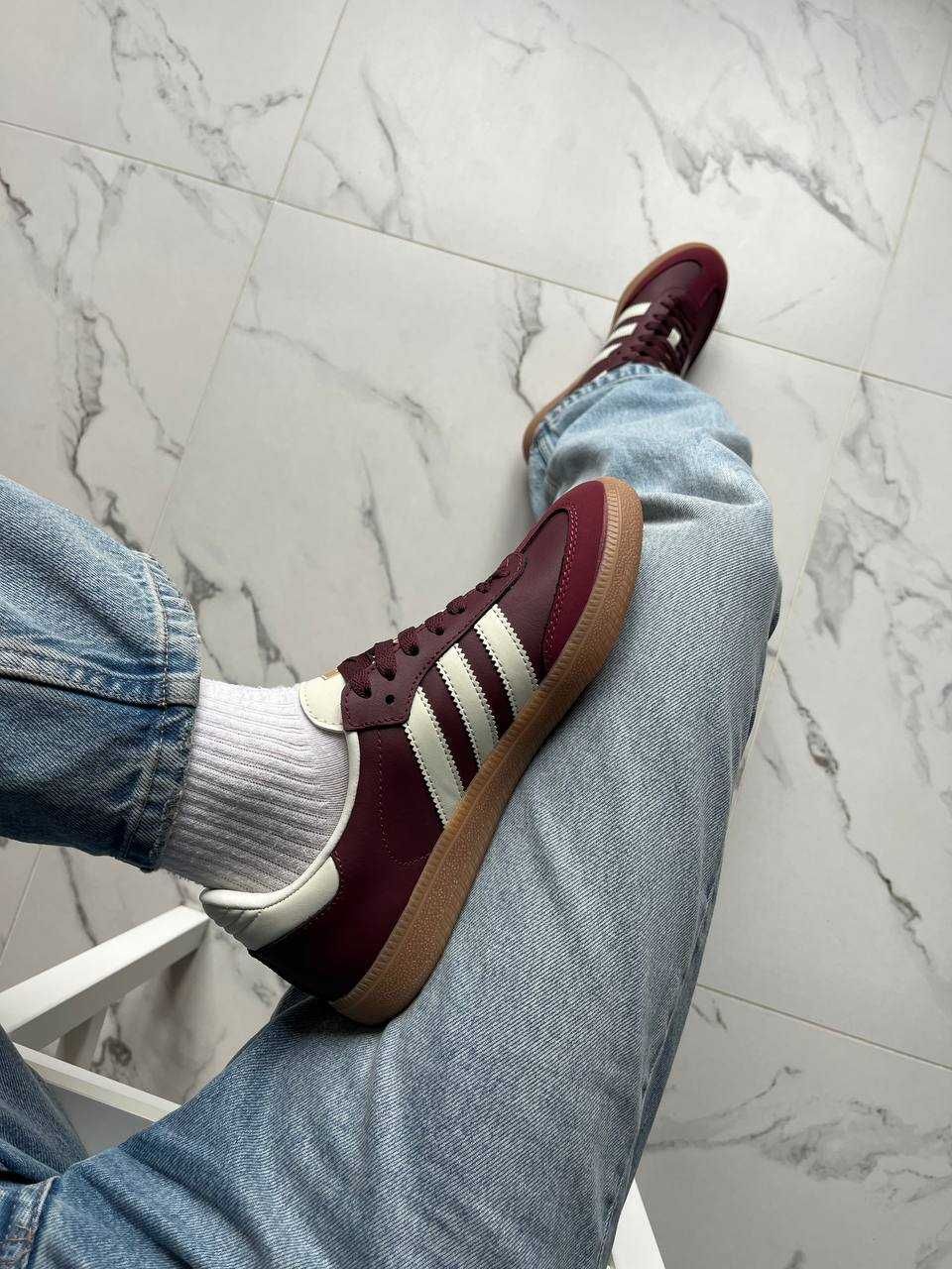 Adidas Wmns Samba OG Maroon