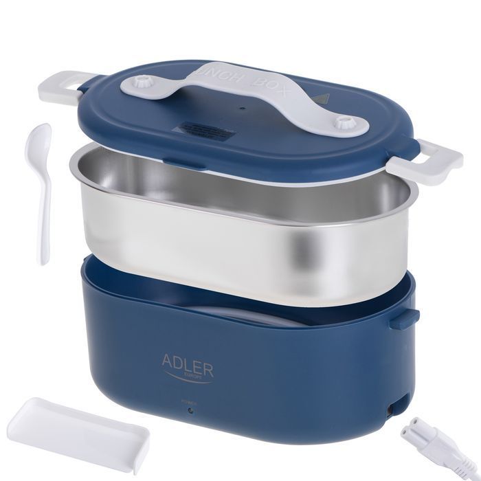 pojemnik na żywność adler ad 4505 podgrzewany lunch box 0,8l 55w