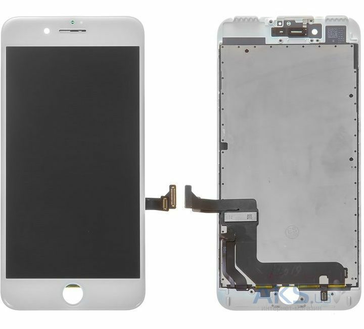 Модуль екран iphone 7 Plus + white білий дисплей сенсор тачскрин ОПТ