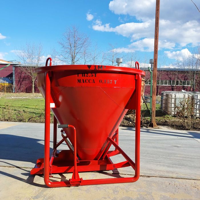 Баддя для Бетону. Бадья для Бетона.  0,5-2 куба. Бункер для бетону.