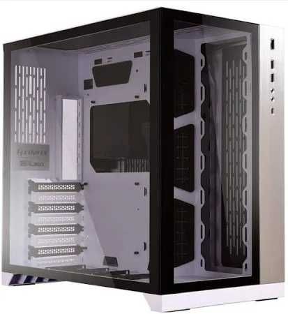 Caixa E-ATX Lian Li PC-O11DW Dynamic Branco + 2 ventoinhas TEMPEST 120