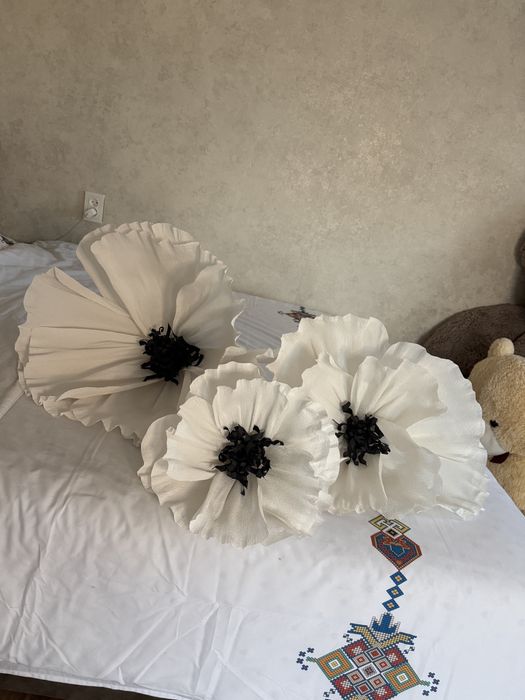 Большие цветы на елку , квіти на ялинку , Тренд 2026