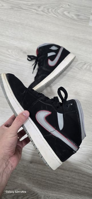 Nike Air Jordan 1 MID ( Black particle Grey )