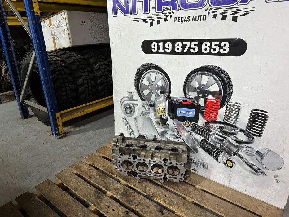 Colaça / cabeça do motor ford fiesta 1.2 ztec 16v