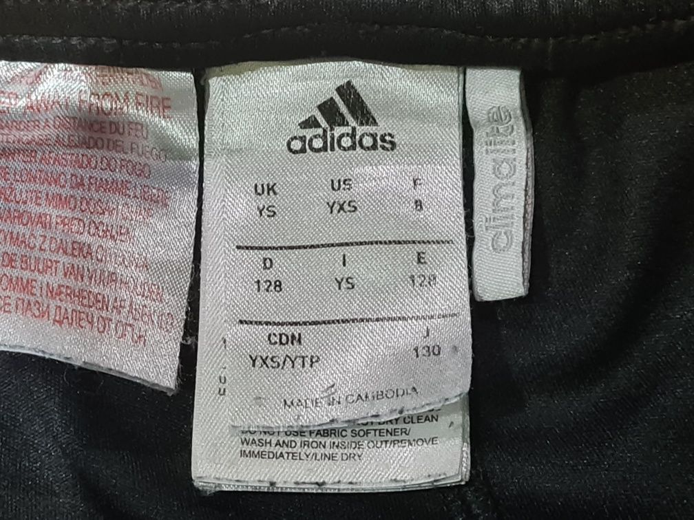 Spodenki szorty Adidas, roz. 128 WF, ginastyka