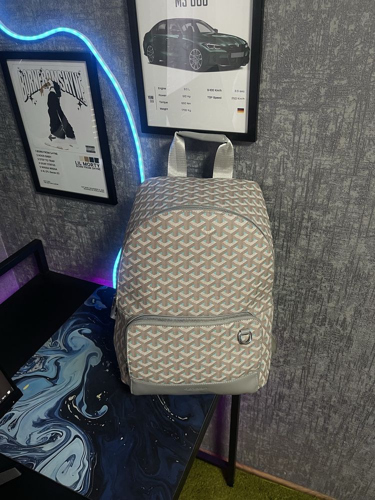 ‼️В УКРАЇНІ‼️ Рюкзак Goyard backpack drip drill
