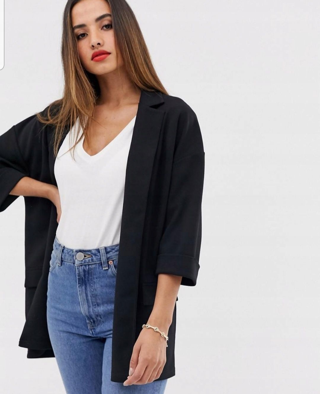 Narzutka marynarka wiosna Asos 36 S