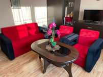 Sprzedam komplet mebli sofa 3 osobowa plus 2 fotele. Stan idealny!!!
