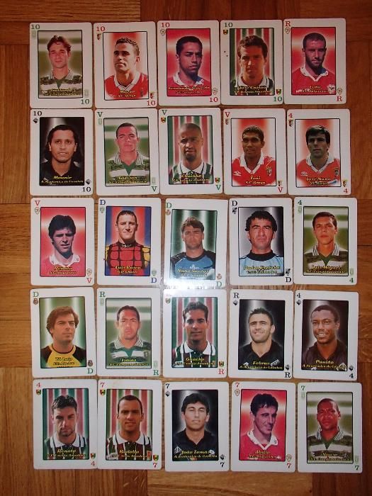 Baralho Cartas Futebol "Liga JN"