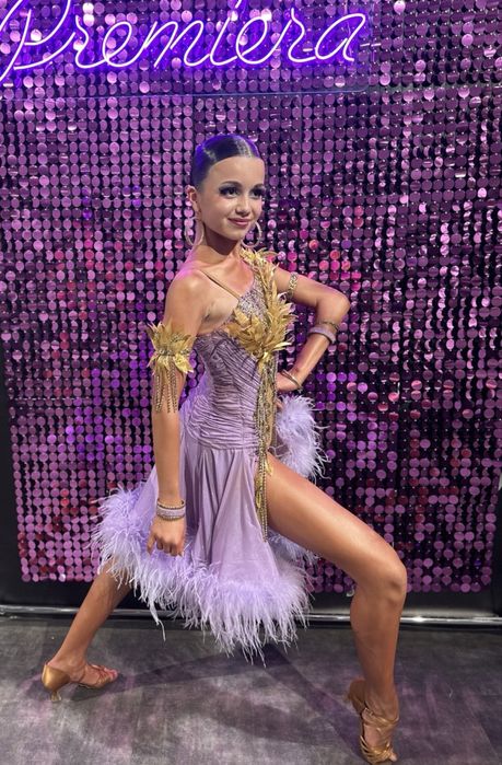 Сукня для латини бальні танці