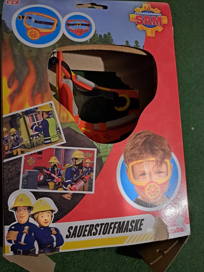 Strażak sam zestaw nurkowy