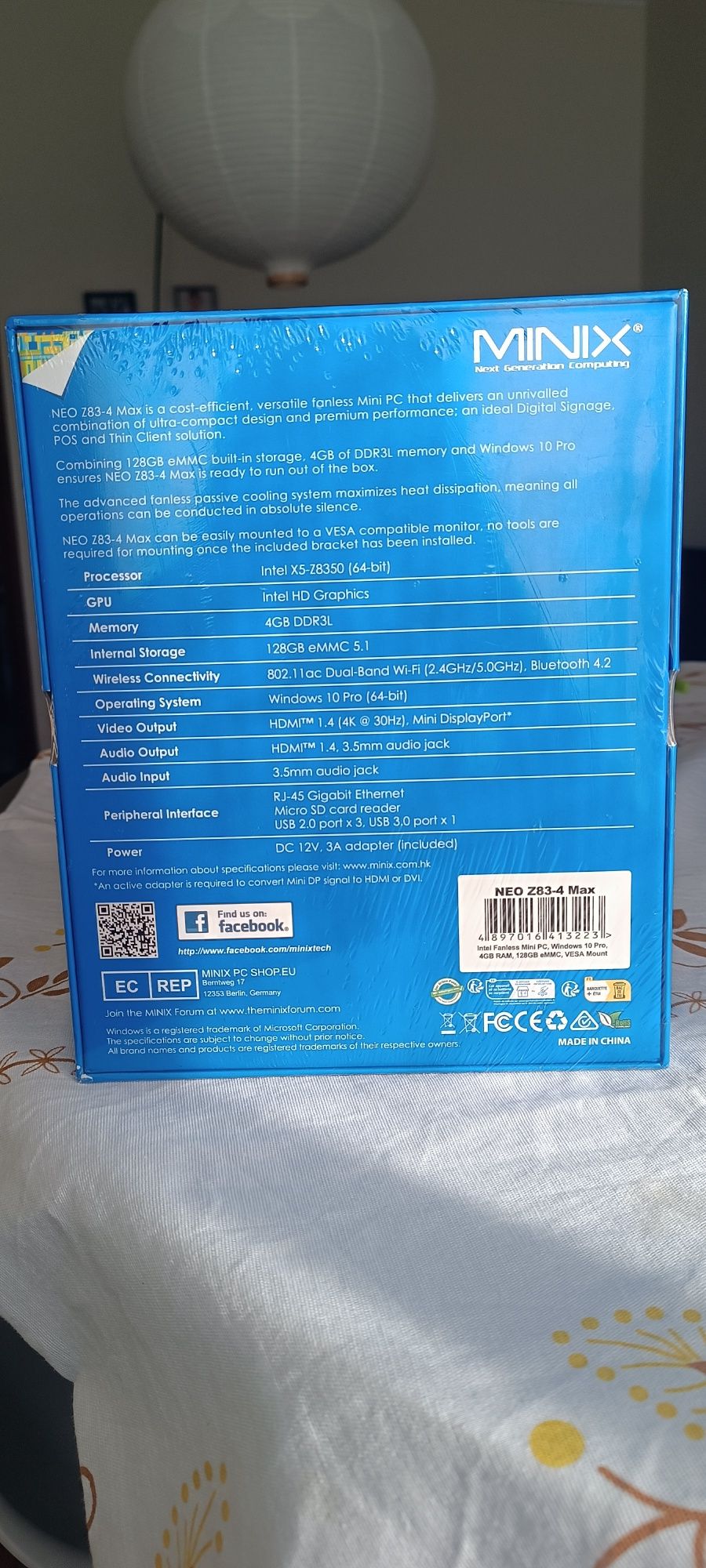 Mini Pc MINIX Z83 Max
