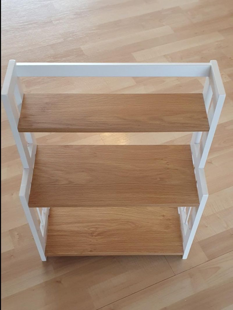 Nowa 3 Poziomowa Półka Regał Organizer Kuchenny Boho Rustykalna