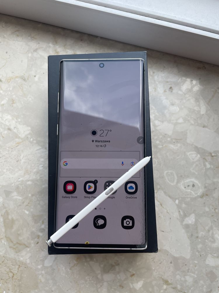 Samsung Note 10 Plus 256gb bialy