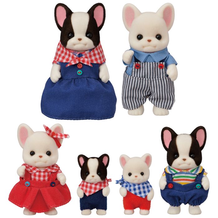 Sylvanian families 2160 French Bulldog Family