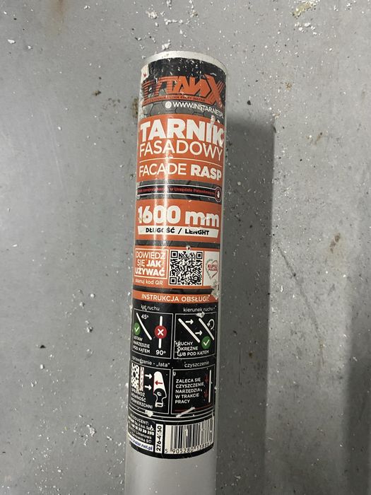 Tarnik fasadowy do styropianu TYTANX dlugosc: 1600mm 160cm