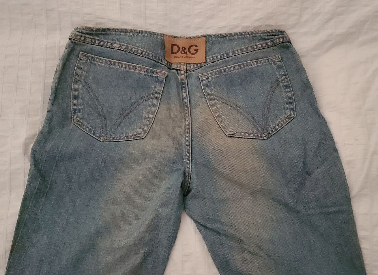 Calças de ganga / Jeans Dolce & Gabbana Originais tam 36