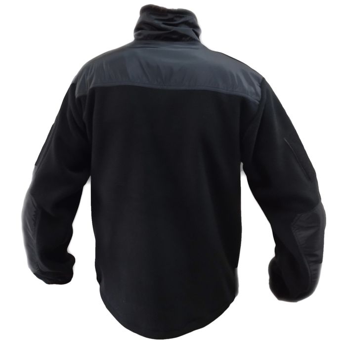 Фліска 340г/м2 чорна, синя. Флісова кофта куртка. Флиска черная