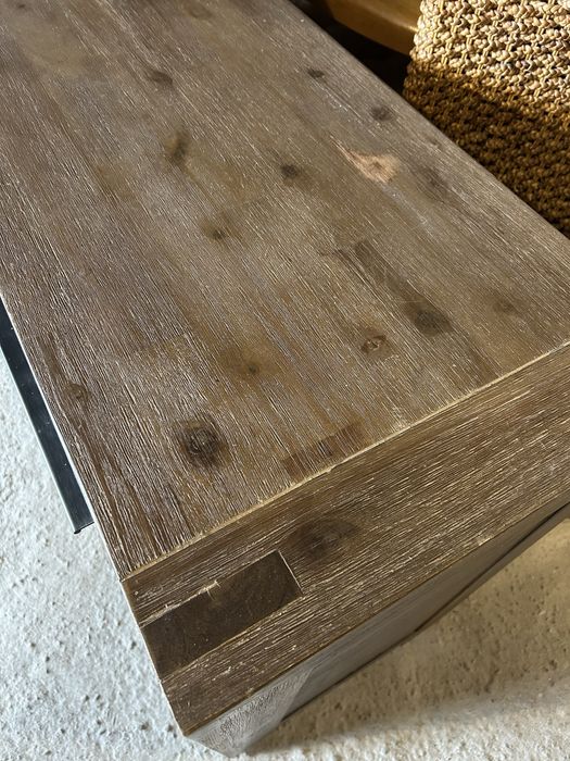 Komoda drewniana rustykalna farmhouse akacja