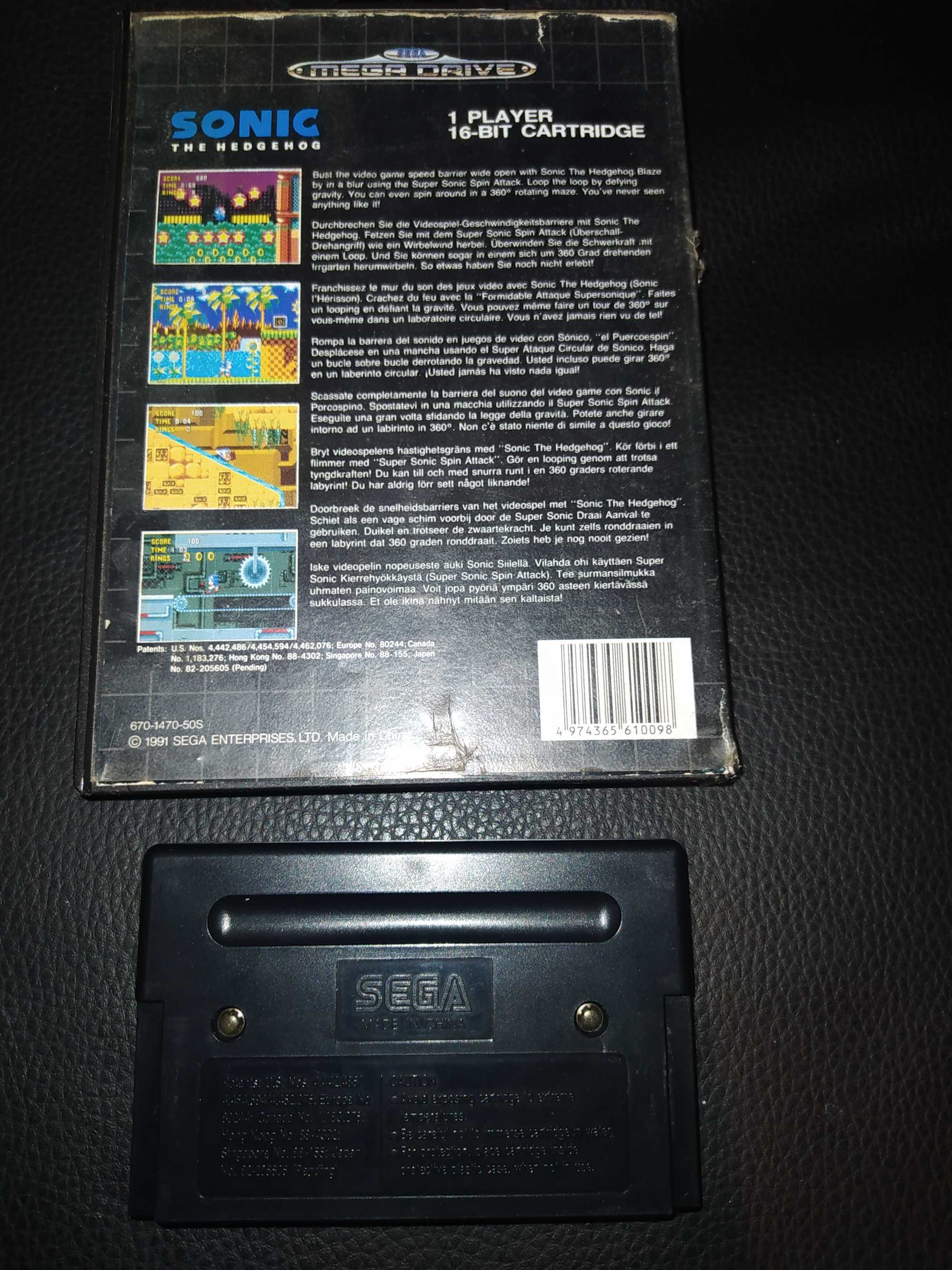 Sonic The hedgehog MegaDrive