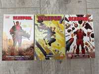 Deadpool tom 1-3, najemnika śmierć nie tyka, dobranoc, weasel idzie do