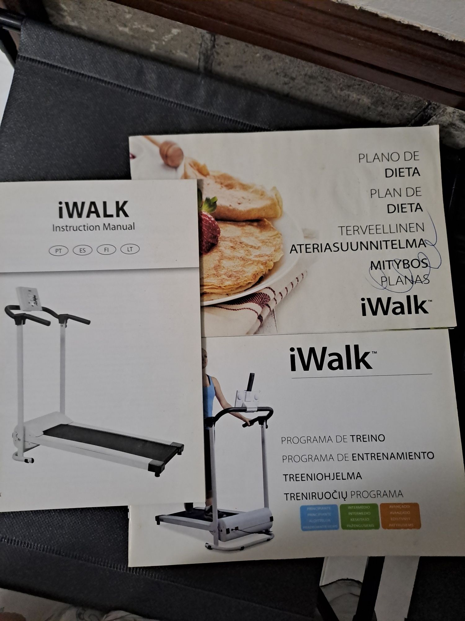 Passadeira elétrica Iwalk dobrável
