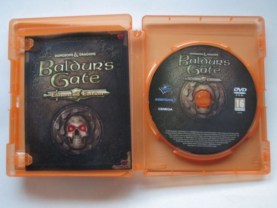 Gra PC DVD Baldur's Gate