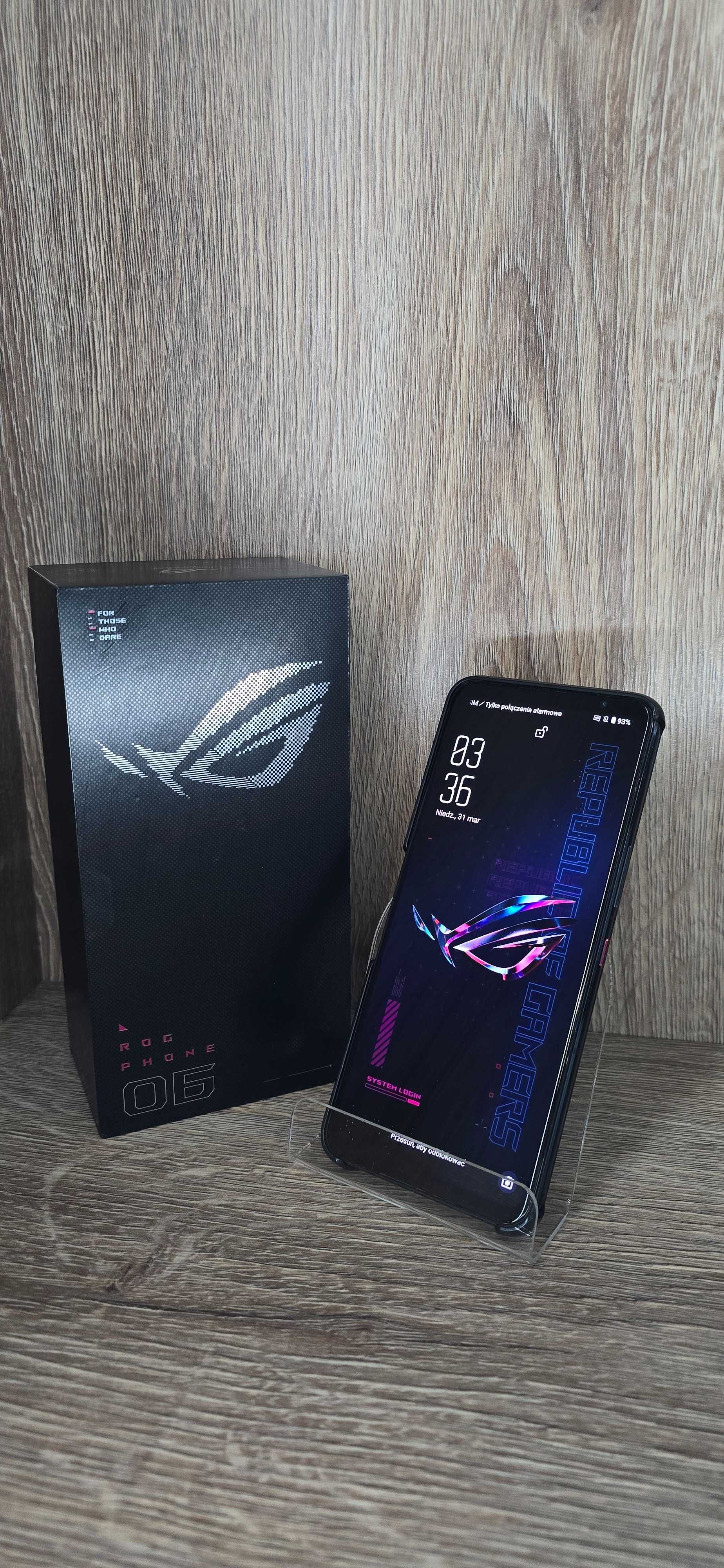 Asus ROG Phone 6 Dual Sim 5G 16GB/512GB AI2201 Komplet