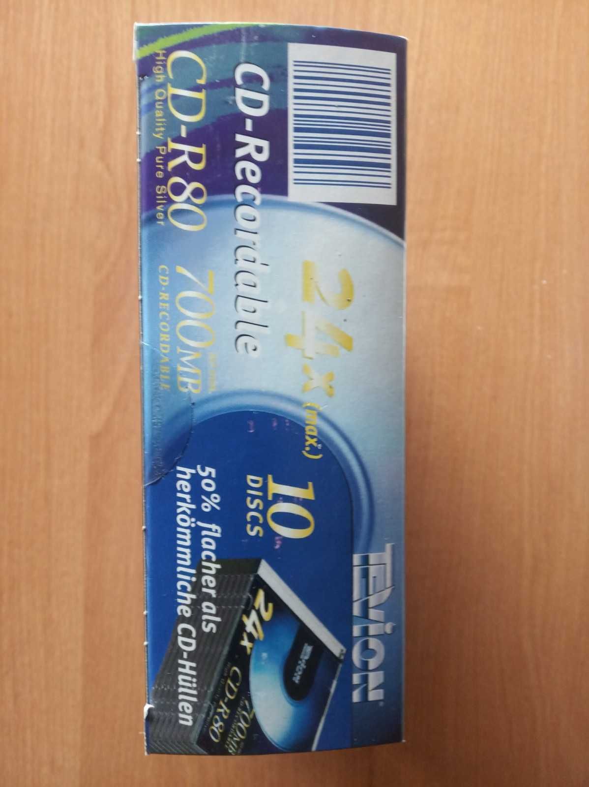 Płyty CD - R80 700 MB - nowe opakowanie zawierające 10 sztuk