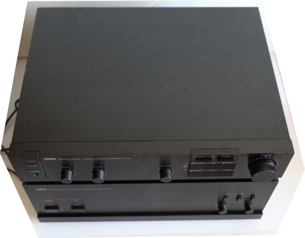 Yamaha M-40 + C-40 końcówka mocy + przedwzmacniacz  PowerAmp + Pre