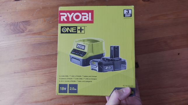 Akumulator RYOBI 2.0Ah i ładowarka