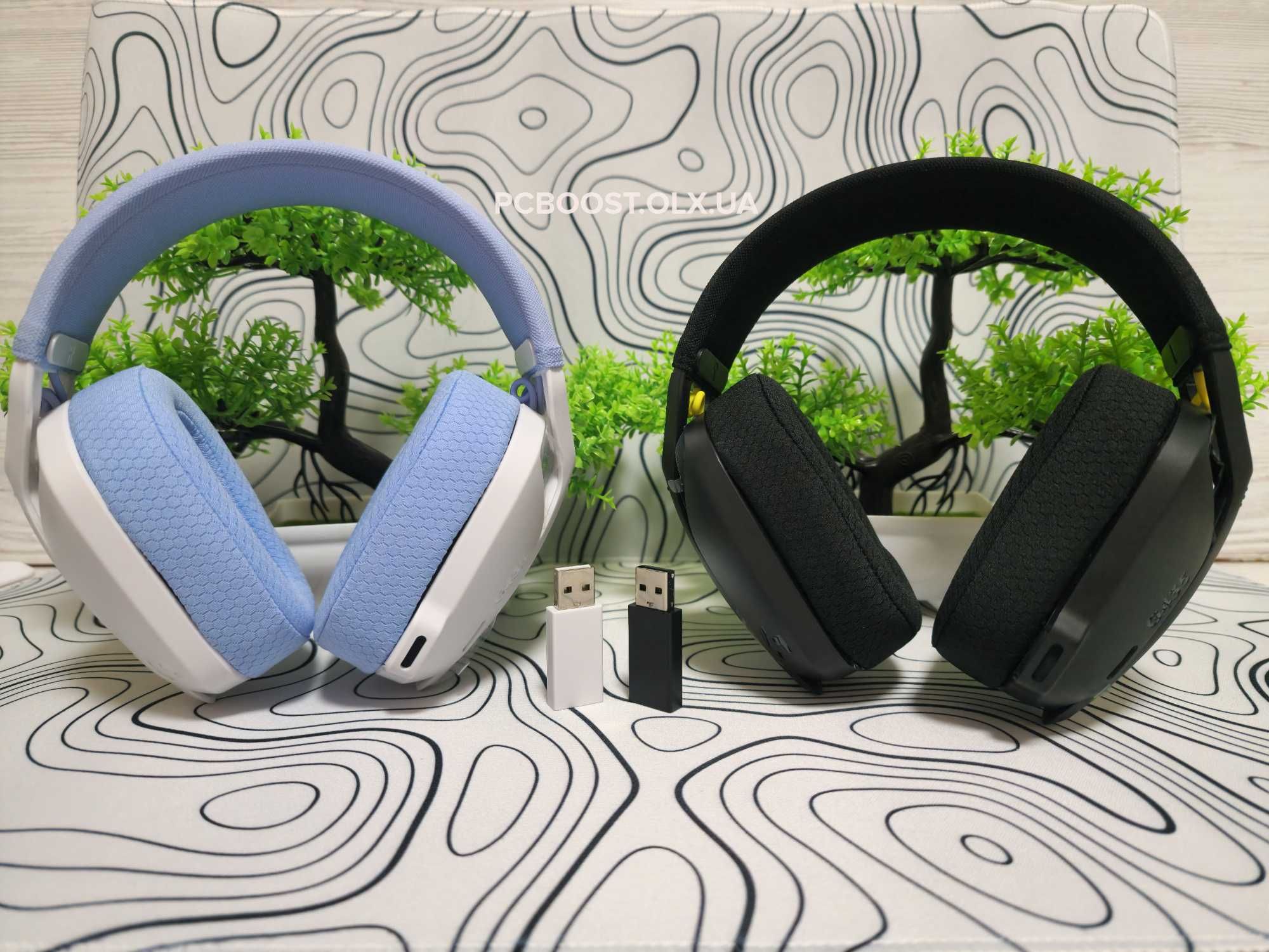 НОВІ навушники Logitech G435 Lightspeed Чорні та білі