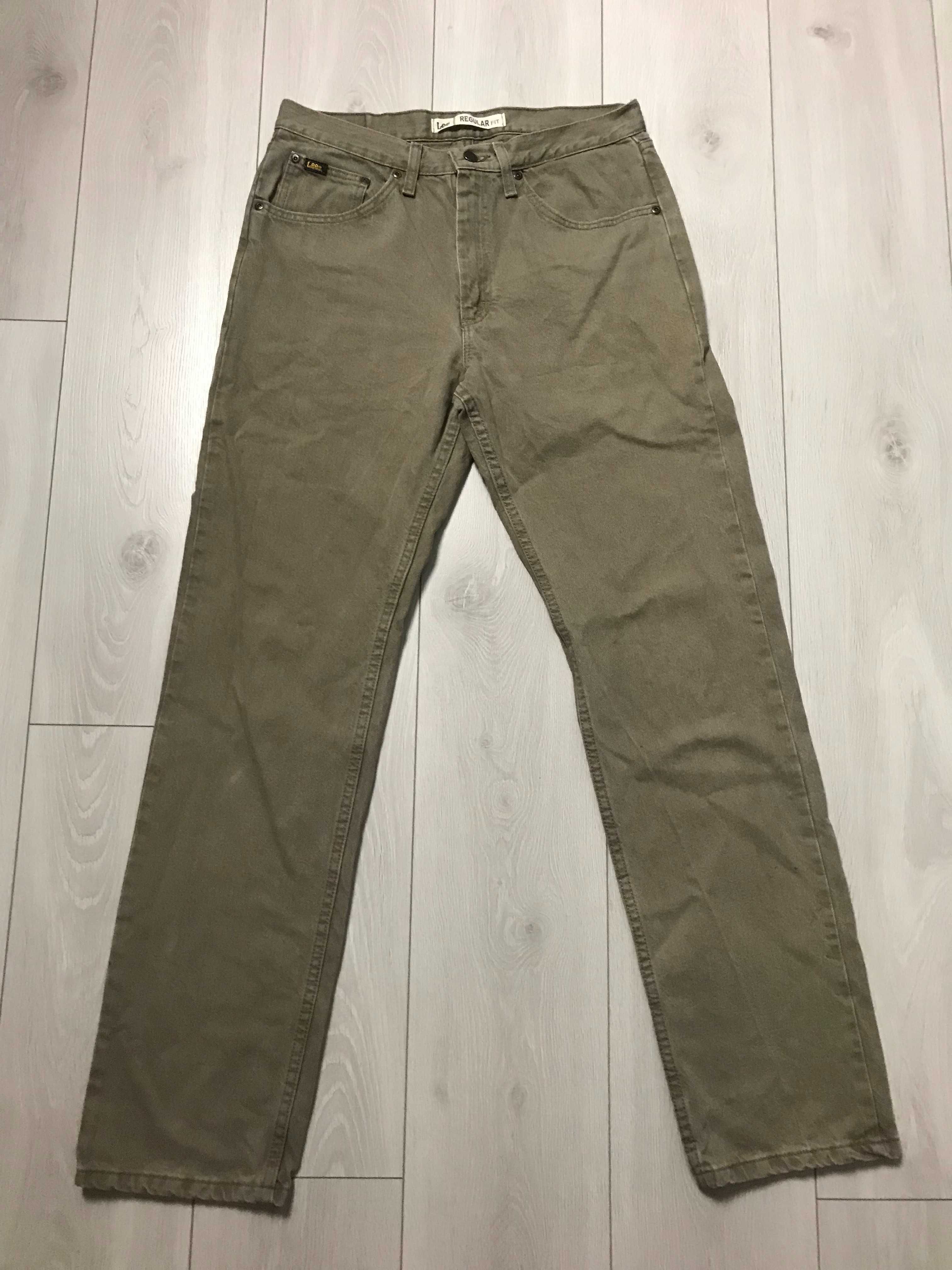 LEE r.33/34 oryginalne spodnie jeansowe męskie vintage