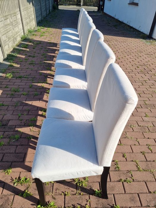 8 krzeseł Ikea Henriksdal