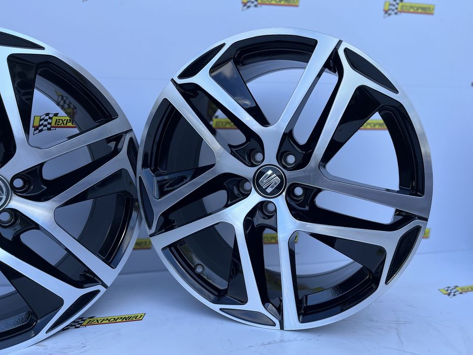 Jantes 18 Seat, Vw, Audi em 5x100. Espaçadores e pintura de bombas