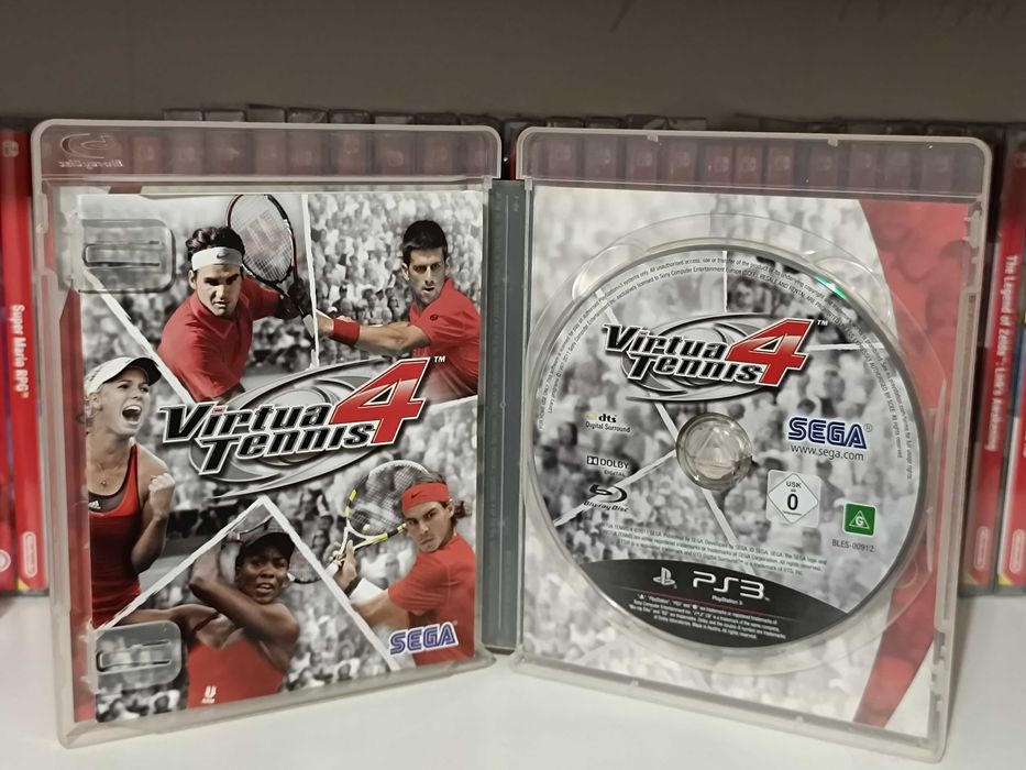 PS3 Jogos UFC 2009: Undisputed e Virtua Tennis 4