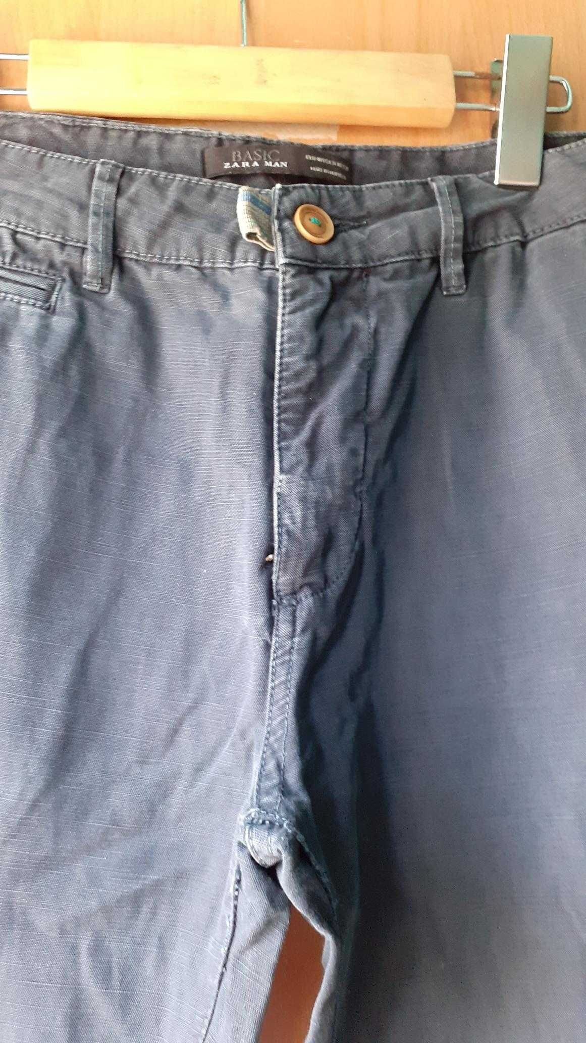 calças homem chino homem zara 40
