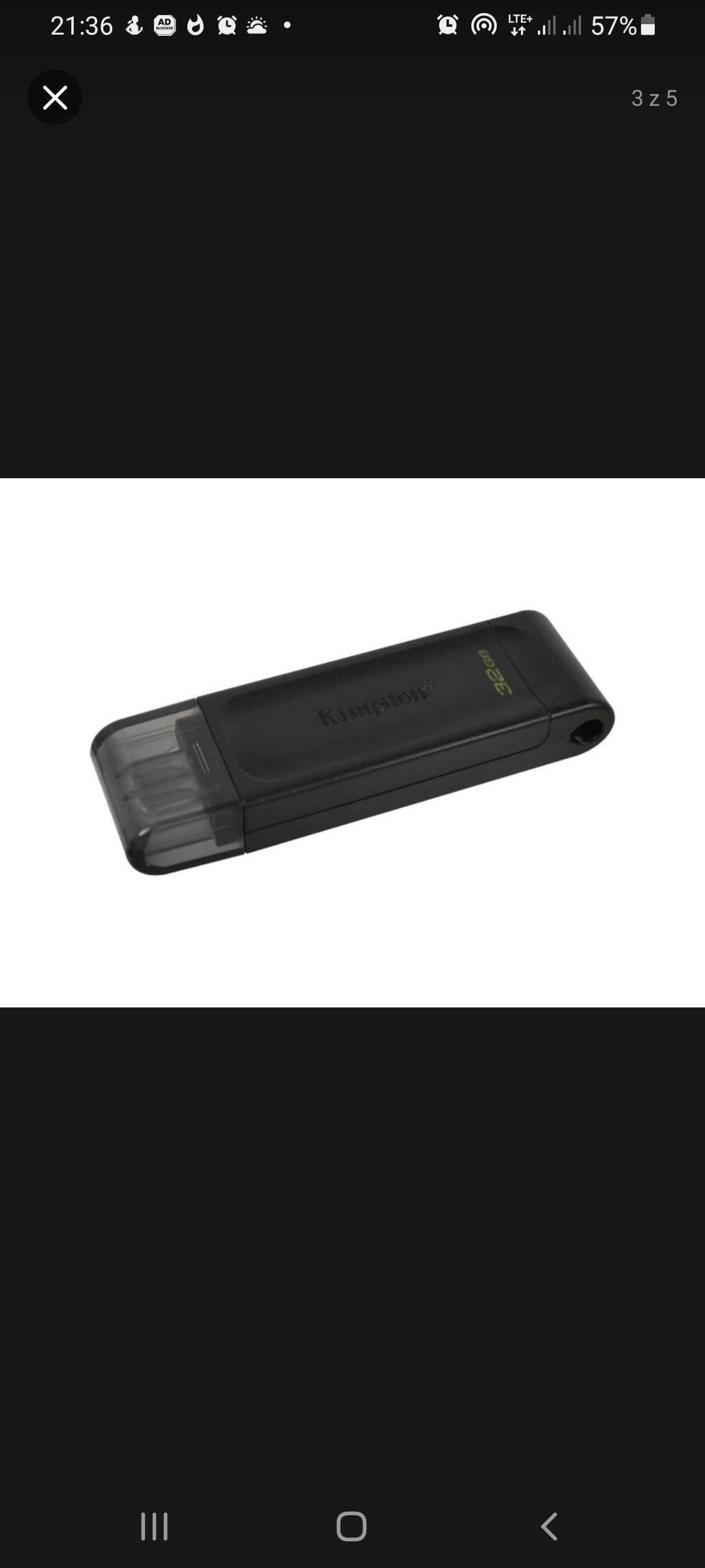 Kingston 32GB DataTraveler 70 USB-C mam też inne pytać pisać