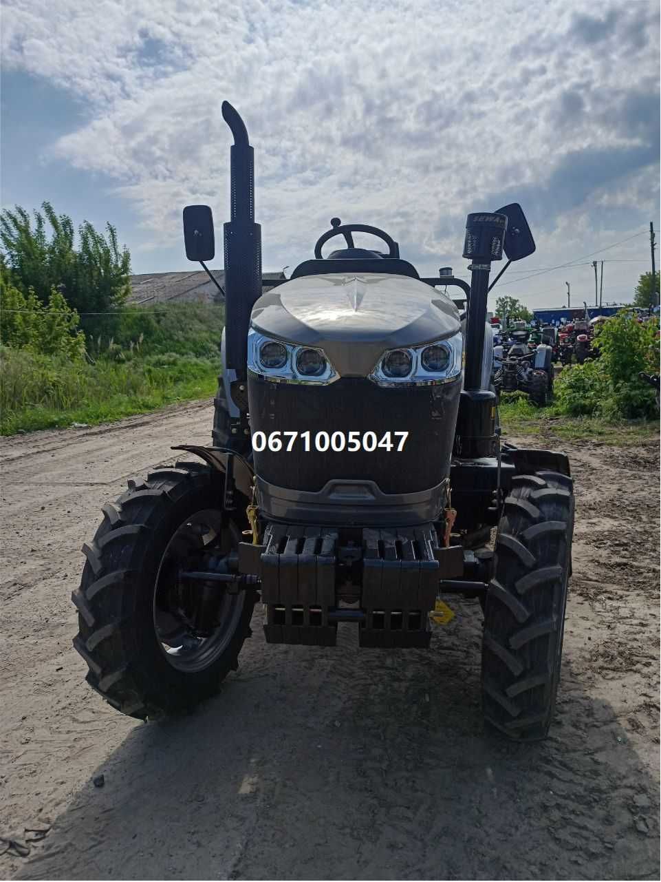 Мінітрактор Скаут ТЕ-504+Резина Armour + 2 циліндра + Реверс доставка