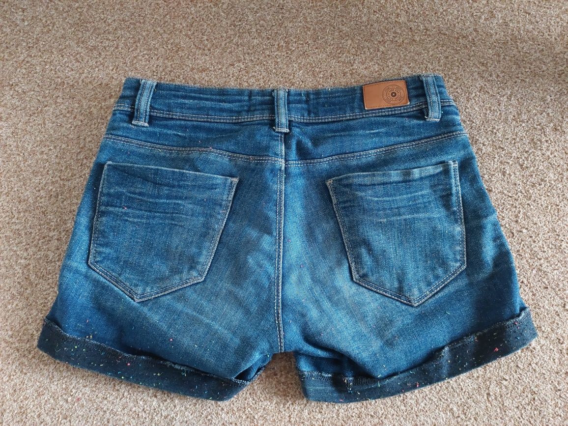 Spodenki jeans elastyczne xs