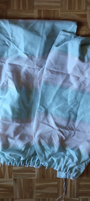 Zasłony cienkie krótkie 2 szt. 135cm