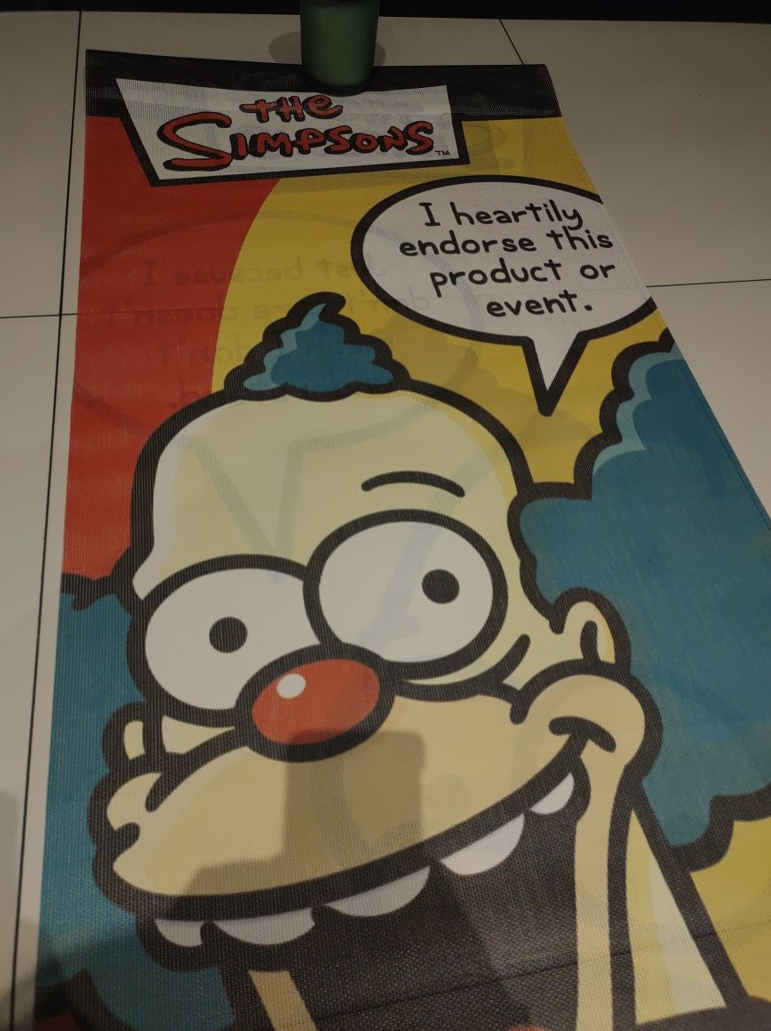 The Simpsons Duży plakat materiałowy 60x2 dwustronny 14